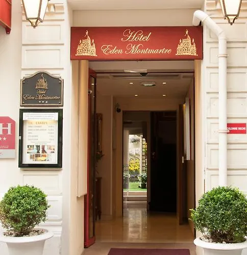 Отель Eden Montmartre Париж